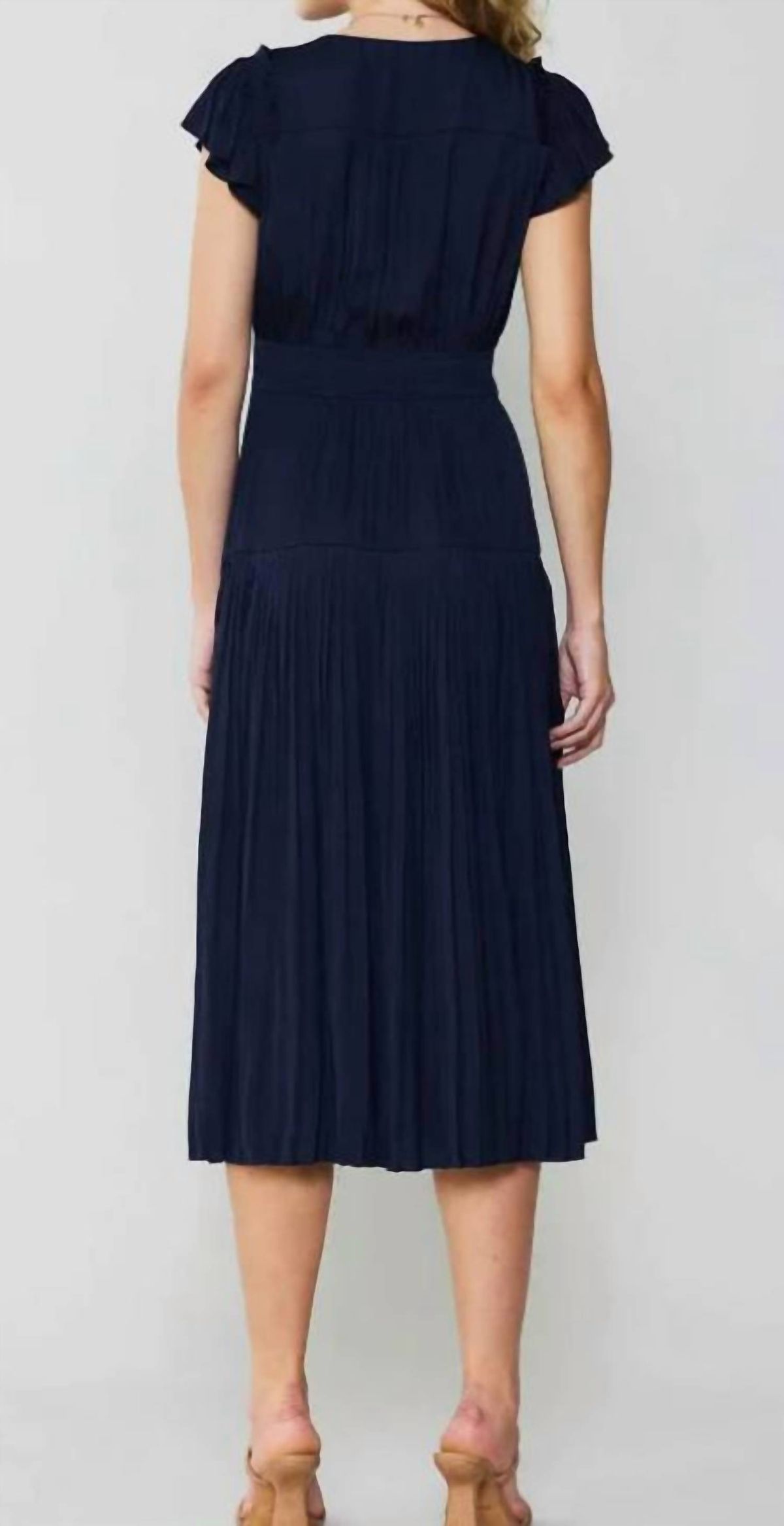 Style 1-1664170102-149 current air Size L Navy Blue Cocktail Dress on Queenly