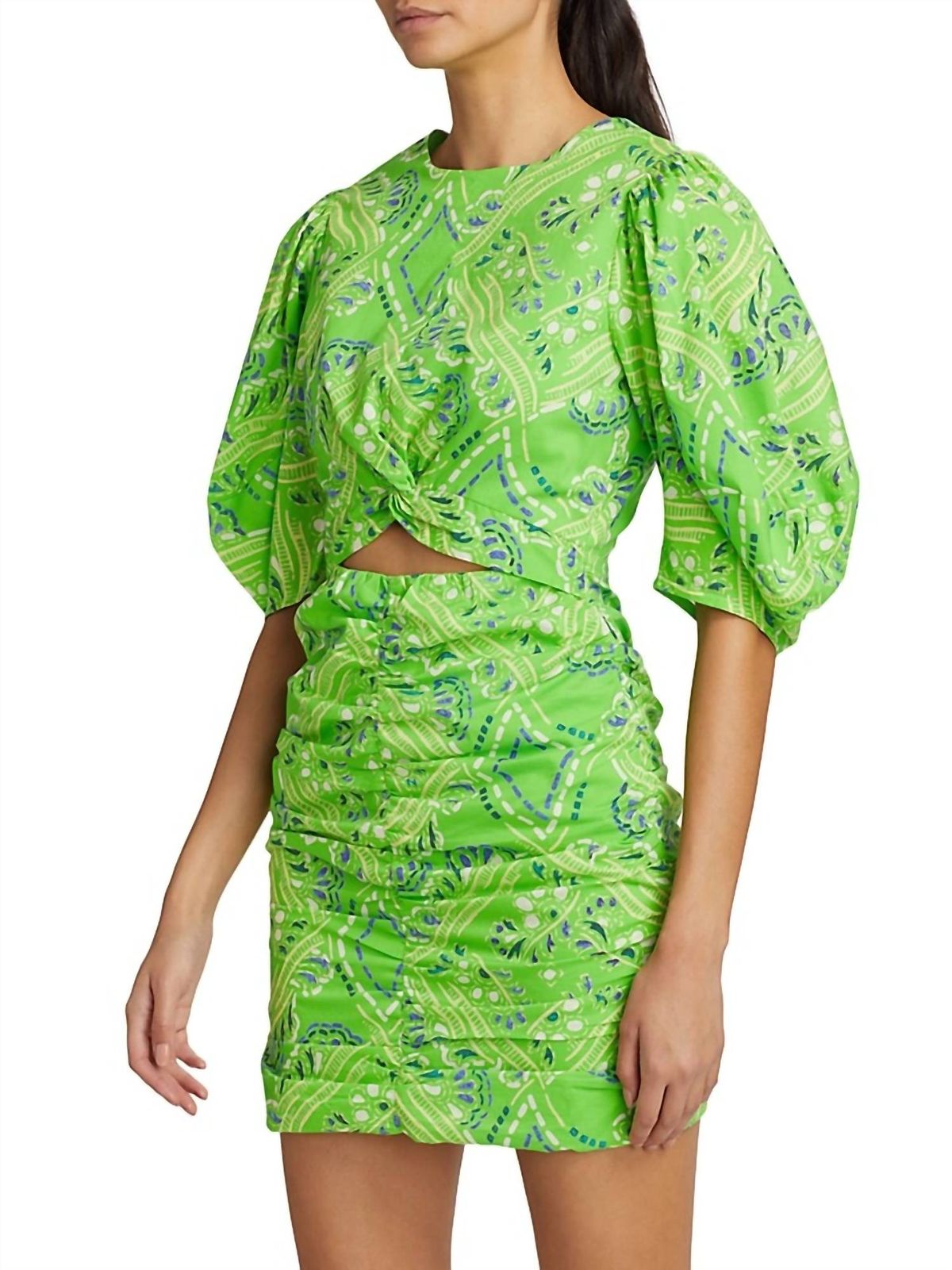 Style 1-1750042891-1498 RHODE Size 4 Green Cocktail Dress on Queenly