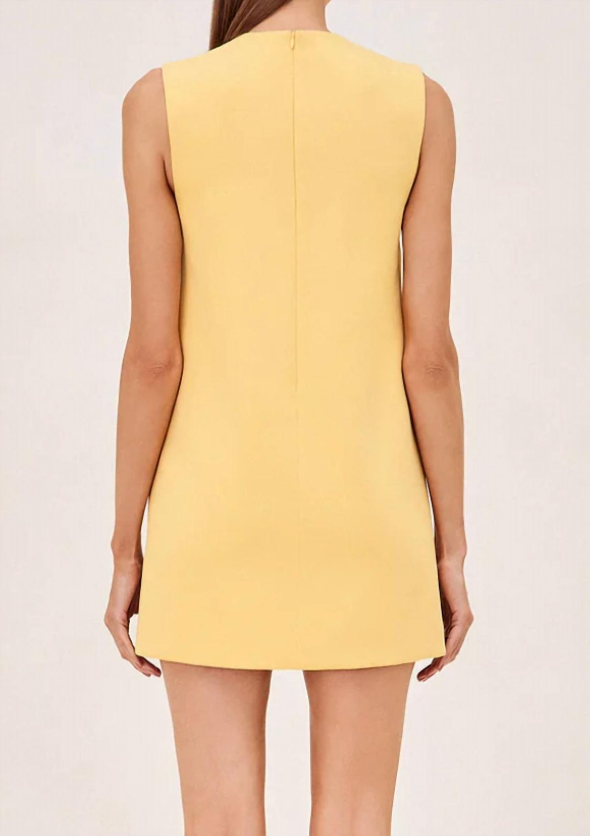 Style 1-170675002-149 ALEXIS Size L Yellow Cocktail Dress on Queenly