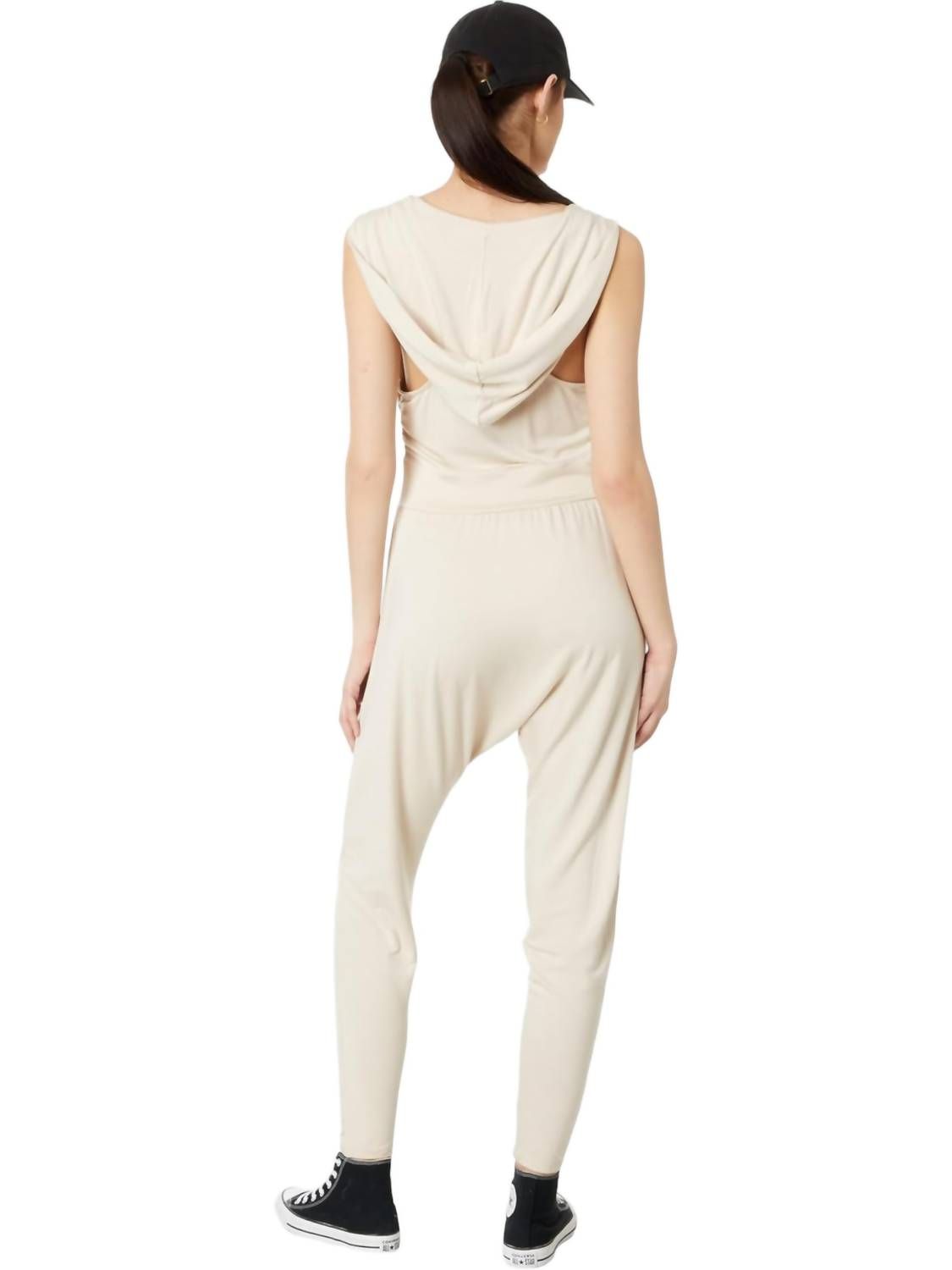 Style 1-162912240-892 Free People Size M Prom Plunge White Formal Jumpsuit on Queenly