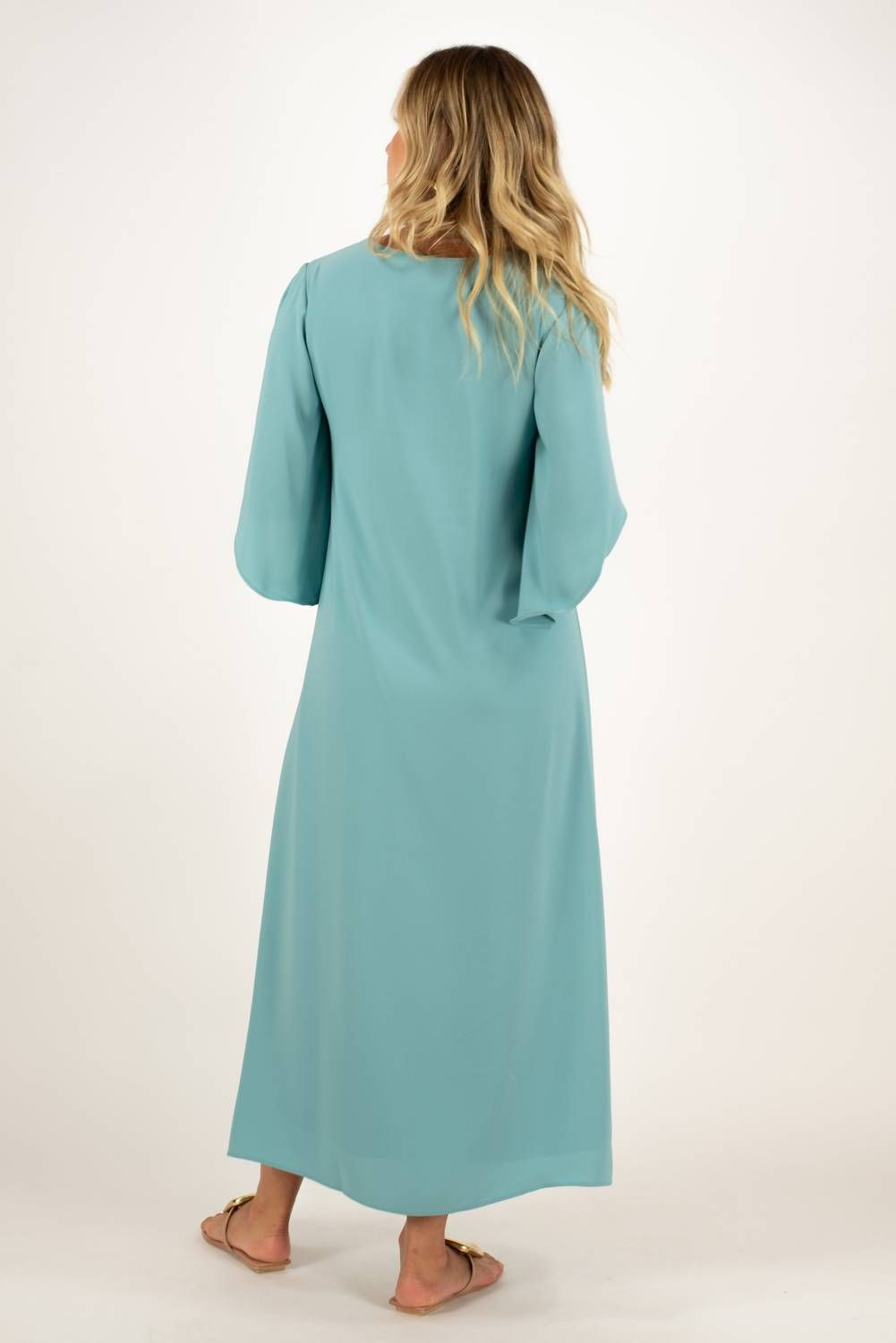 Style 1-1703174644-74 Anna Cate Size S Turquoise Blue Cocktail Dress on Queenly