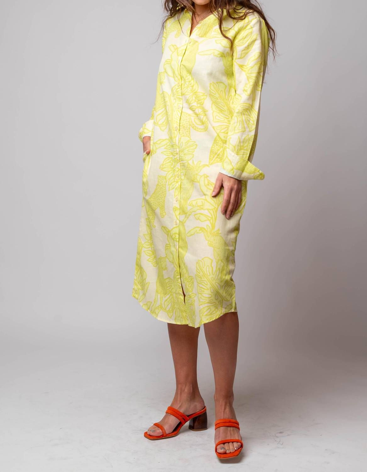 Style 1-2179583701-149 Las Surenas Size L Yellow Cocktail Dress on Queenly