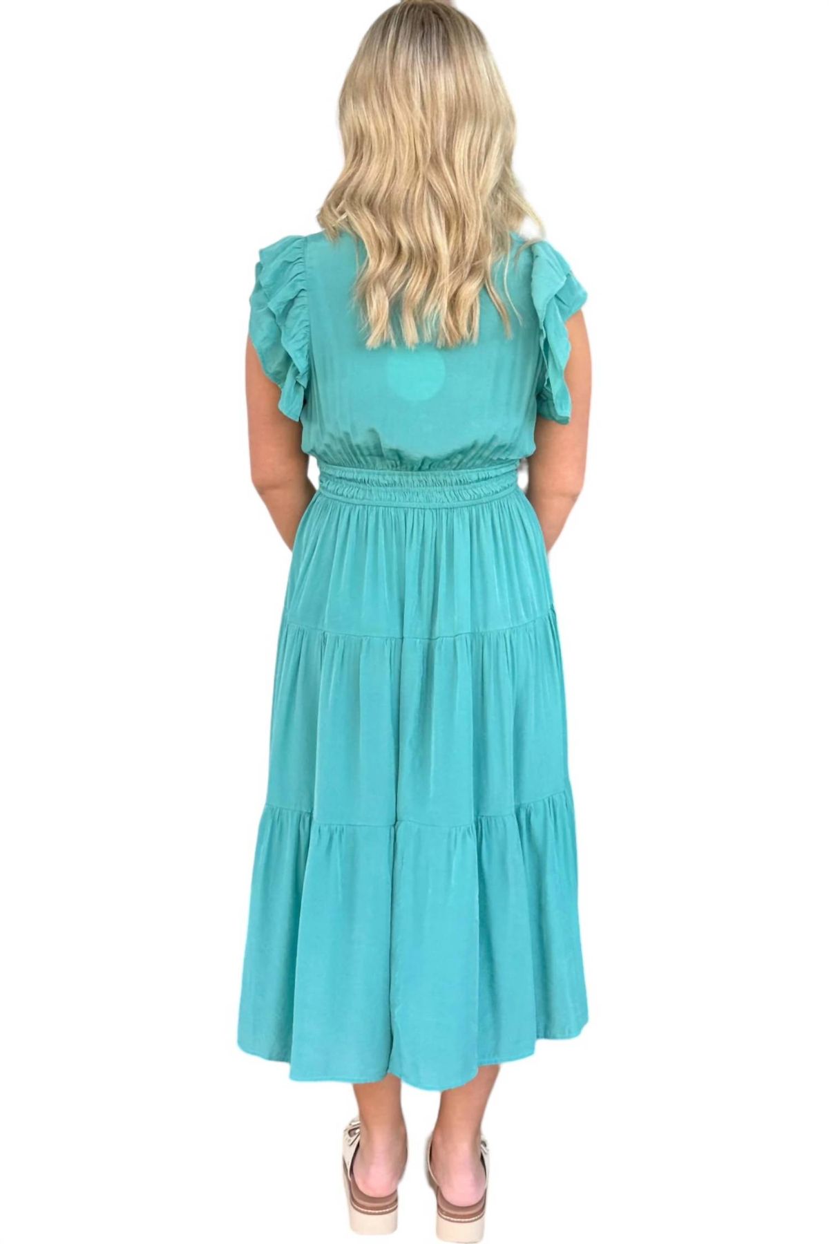 Style 1-3616925179-74 umgee Size S Cap Sleeve Green Cocktail Dress on Queenly