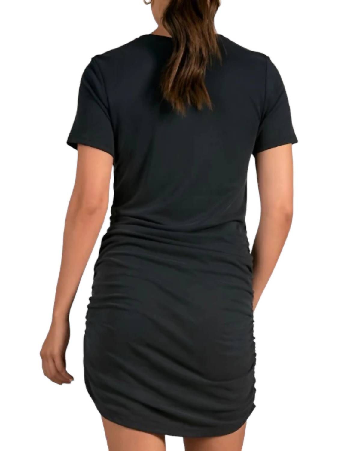 Style 1-384938299-892 ELAN Size M Black Cocktail Dress on Queenly