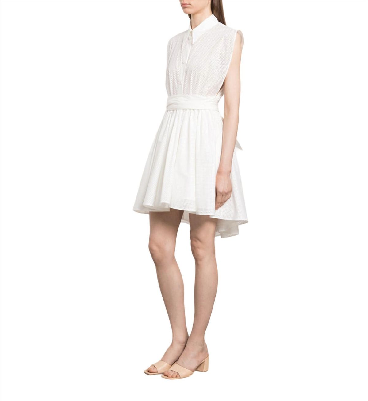 Style 1-3880706363-1502 Philosophy di Lorenzo Serafini Plus Size 40 High Neck White Cocktail Dress on Queenly