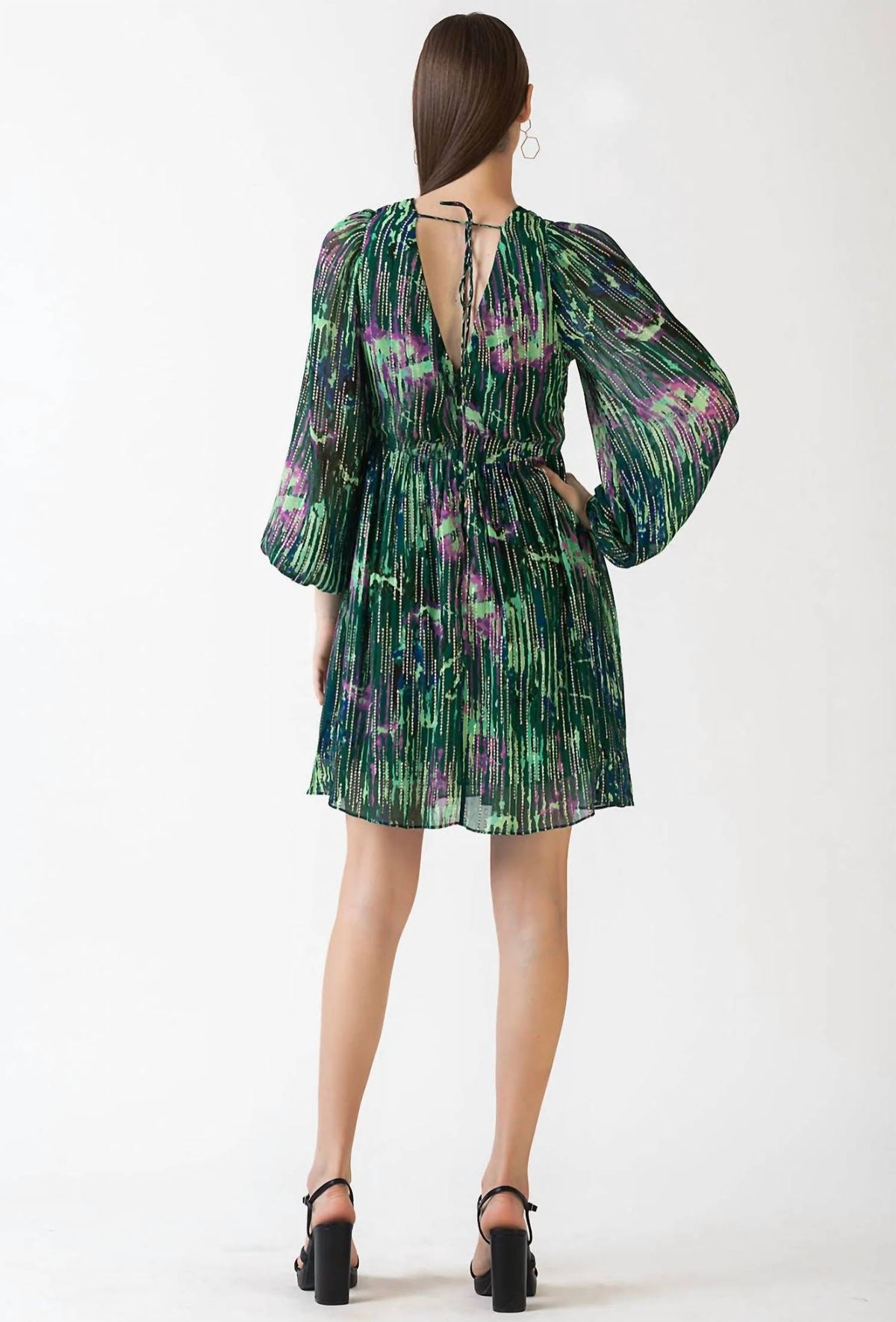 Style 1-2316650665-3236 Celina Moon Size S Green Cocktail Dress on Queenly