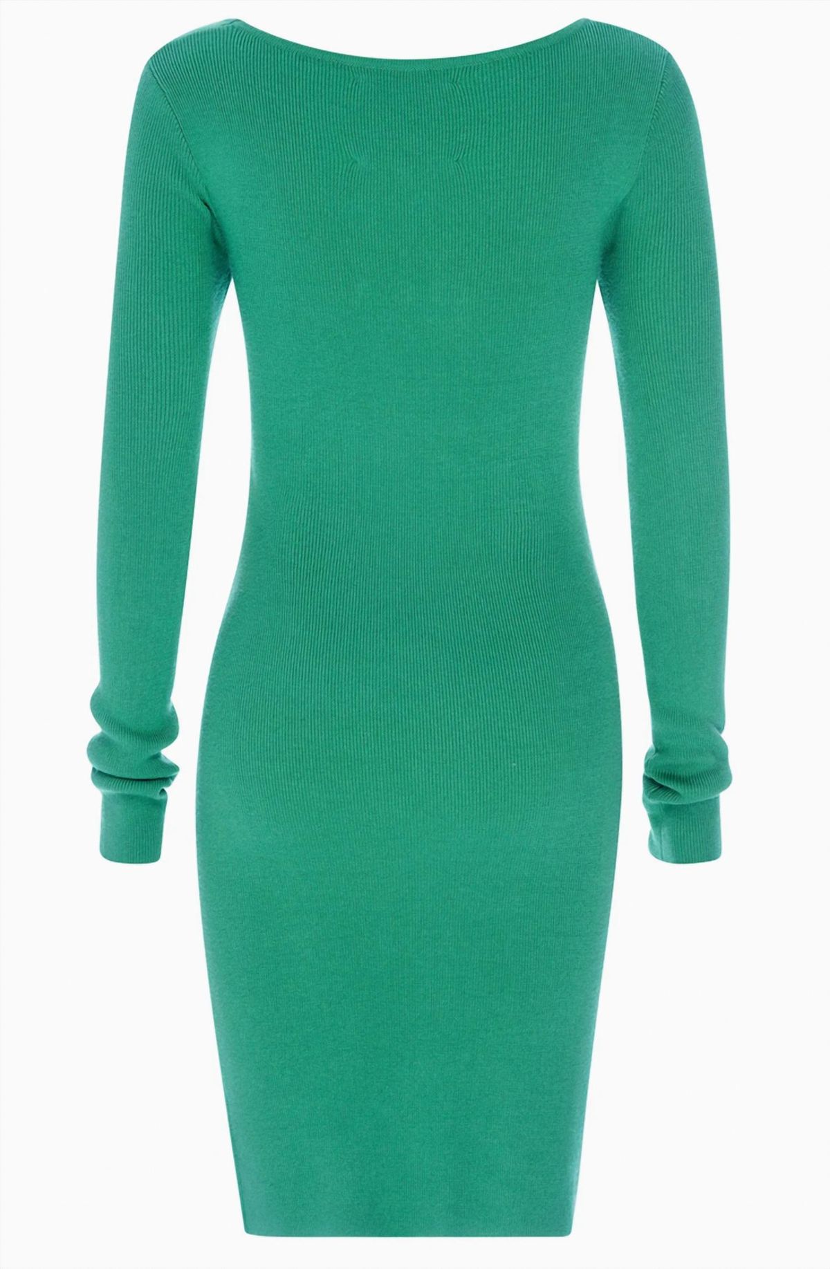 Style 1-2914175576-2696 LE SUPERBE Size L Long Sleeve Emerald Green Cocktail Dress on Queenly