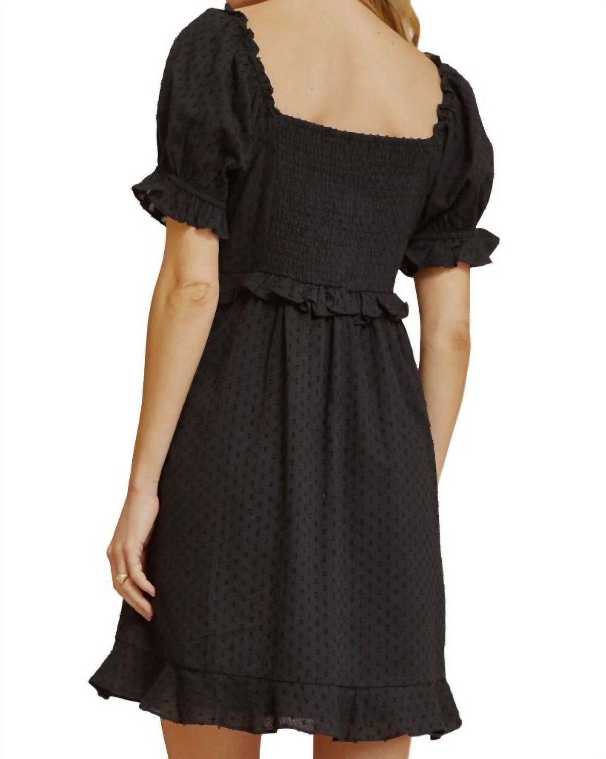 Style 1-3151087085-74 ANDREE BY UNIT Size S Black Cocktail Dress on Queenly