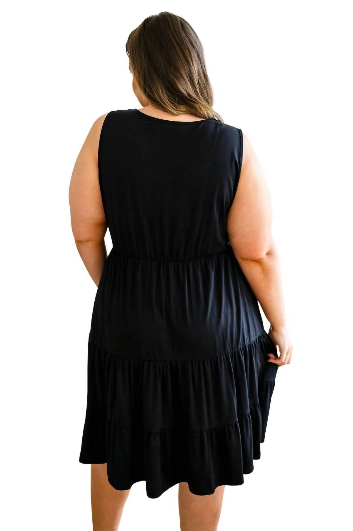 Style 1-3491915459-1749 Shirley Stone Size 4X Black Cocktail Dress on Queenly