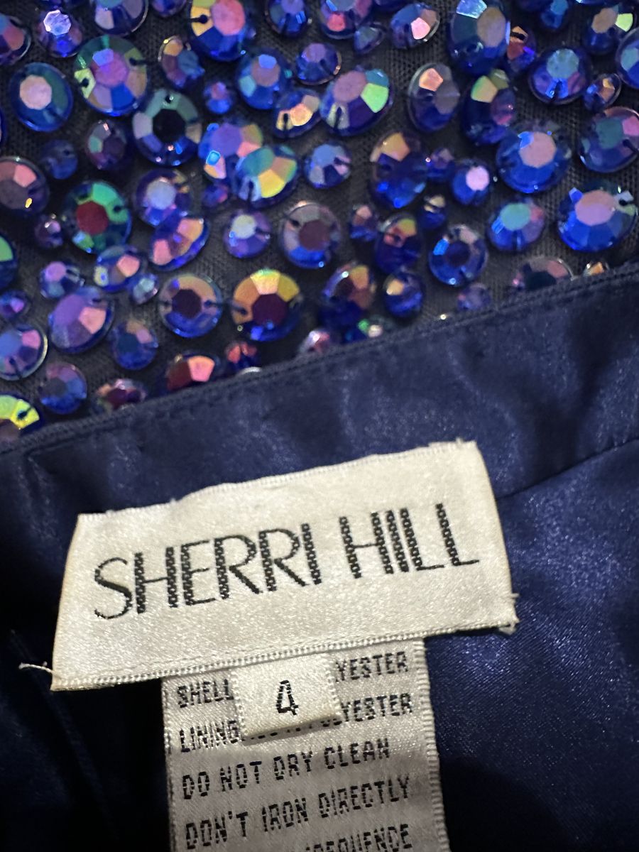 Sherri Hill Size 4 Pageant Purple A-line Dress on Queenly