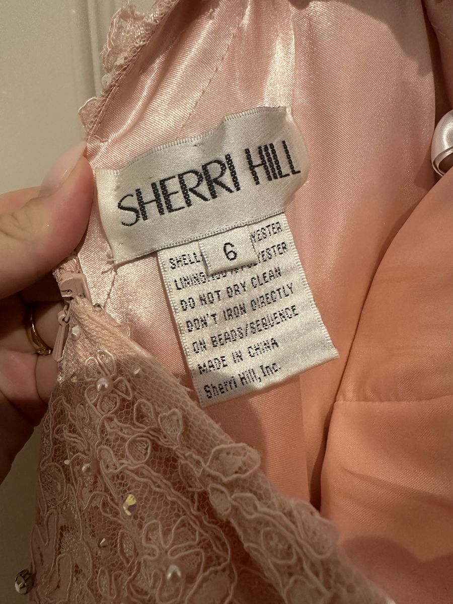 Sherri Hill Size 6 Prom Pink Floor Length Maxi on Queenly