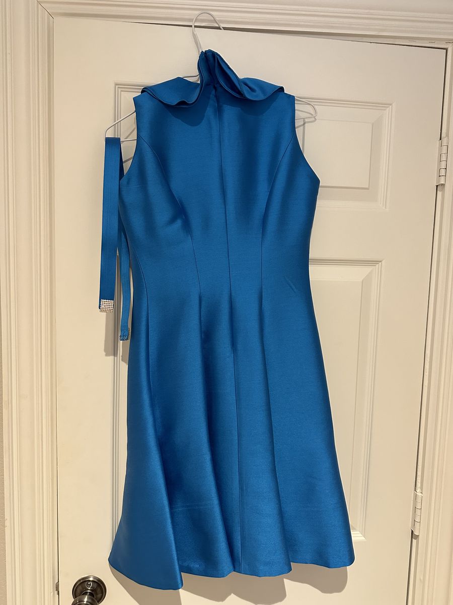 Lisa Dean Consulting Size S Prom Blue Cocktail Dress on Queenly