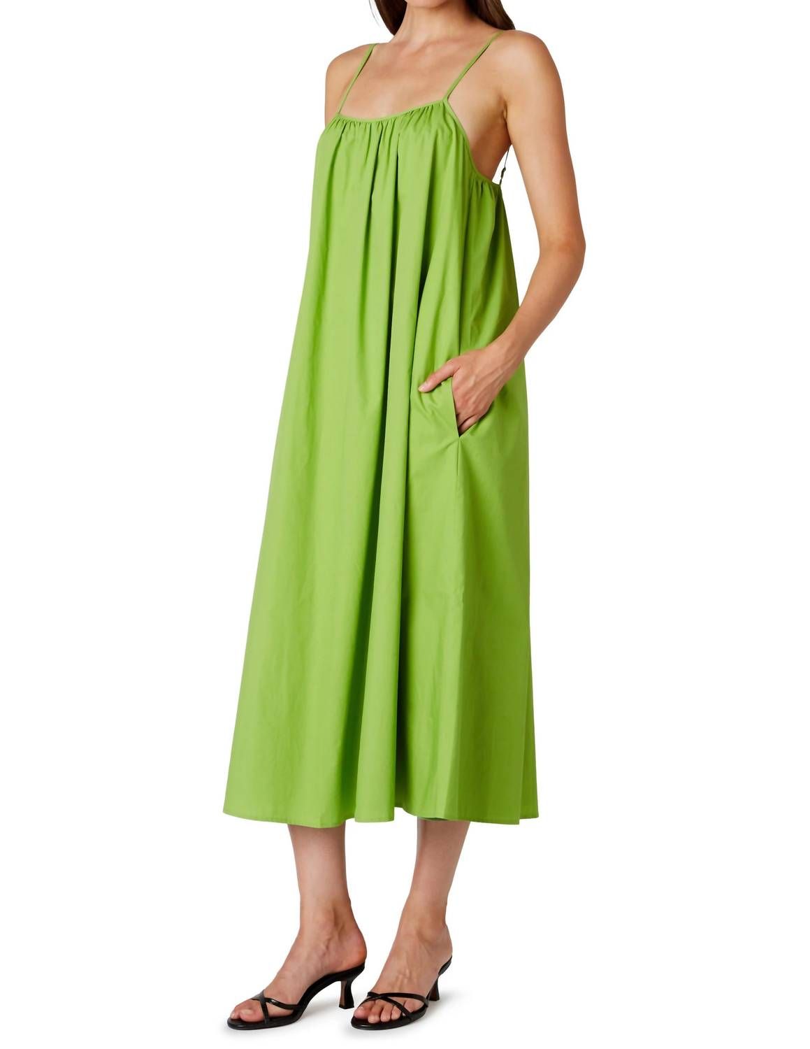 Style 1-2544952898-149 NIA Size L Green Cocktail Dress on Queenly