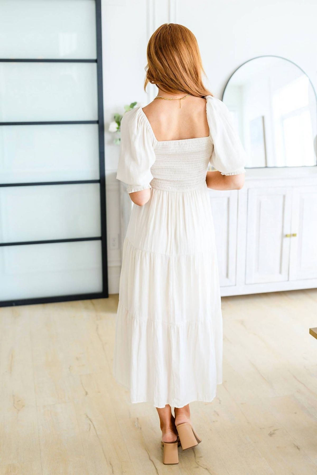 Style 1-3212840536-74 mittoshop Size S Off The Shoulder Satin White Cocktail Dress on Queenly