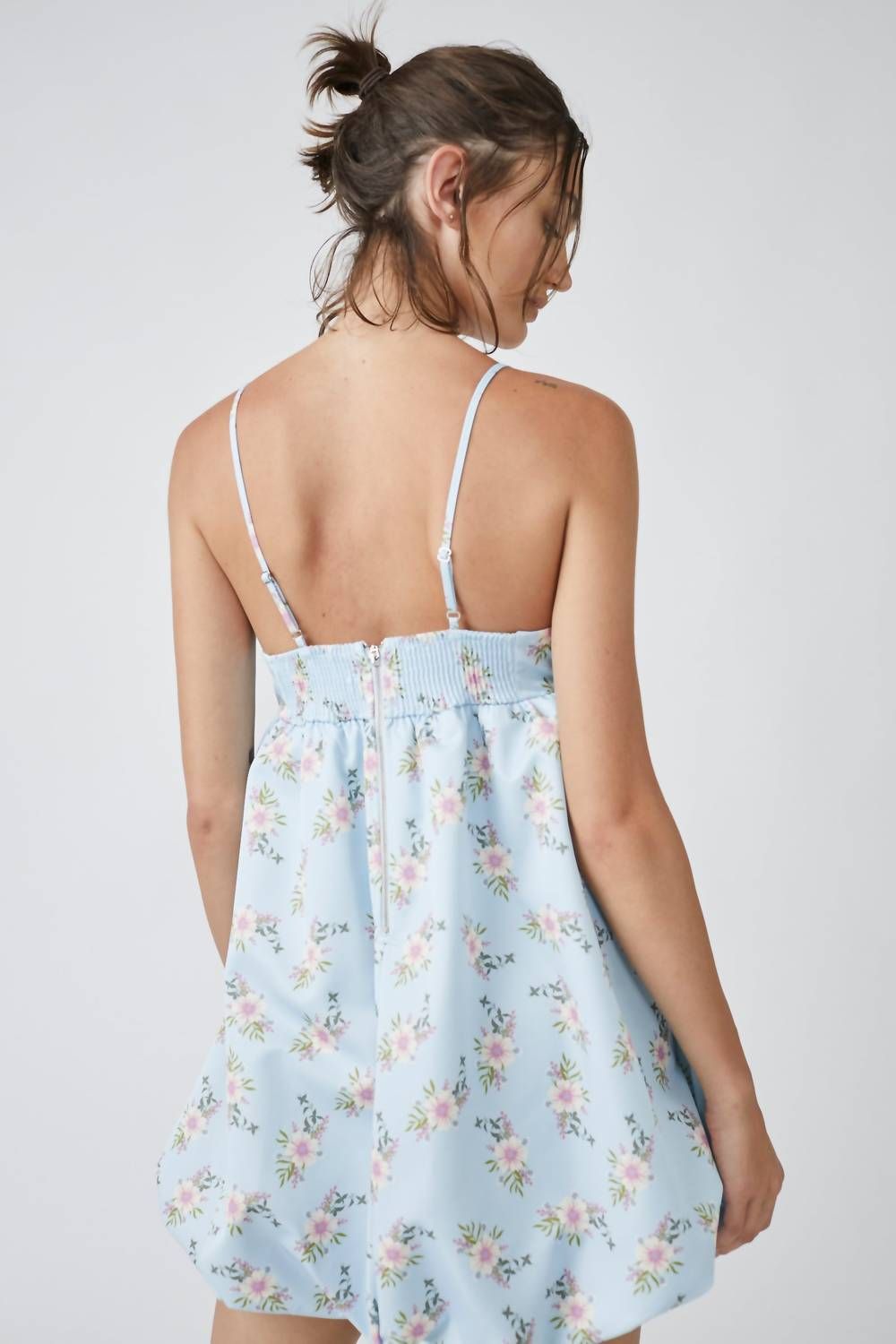 Style 1-1505541202-149 Free People Size L Blue Cocktail Dress on Queenly