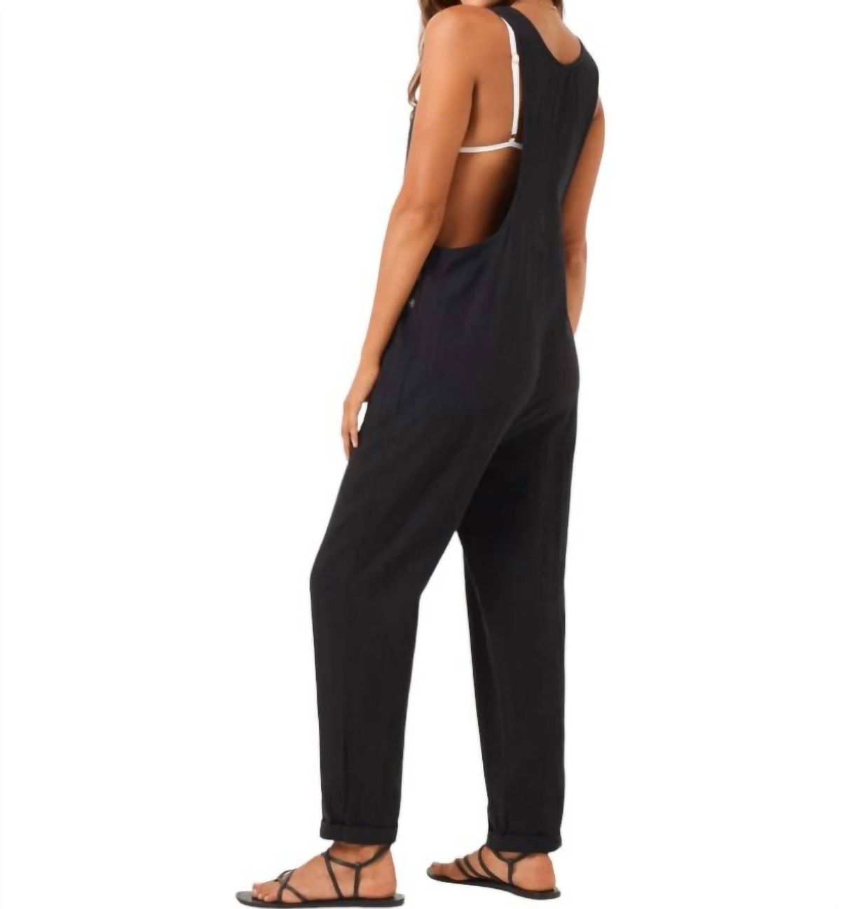 Style 1-164307136-892 L*SPACE Size M Black Formal Jumpsuit on Queenly