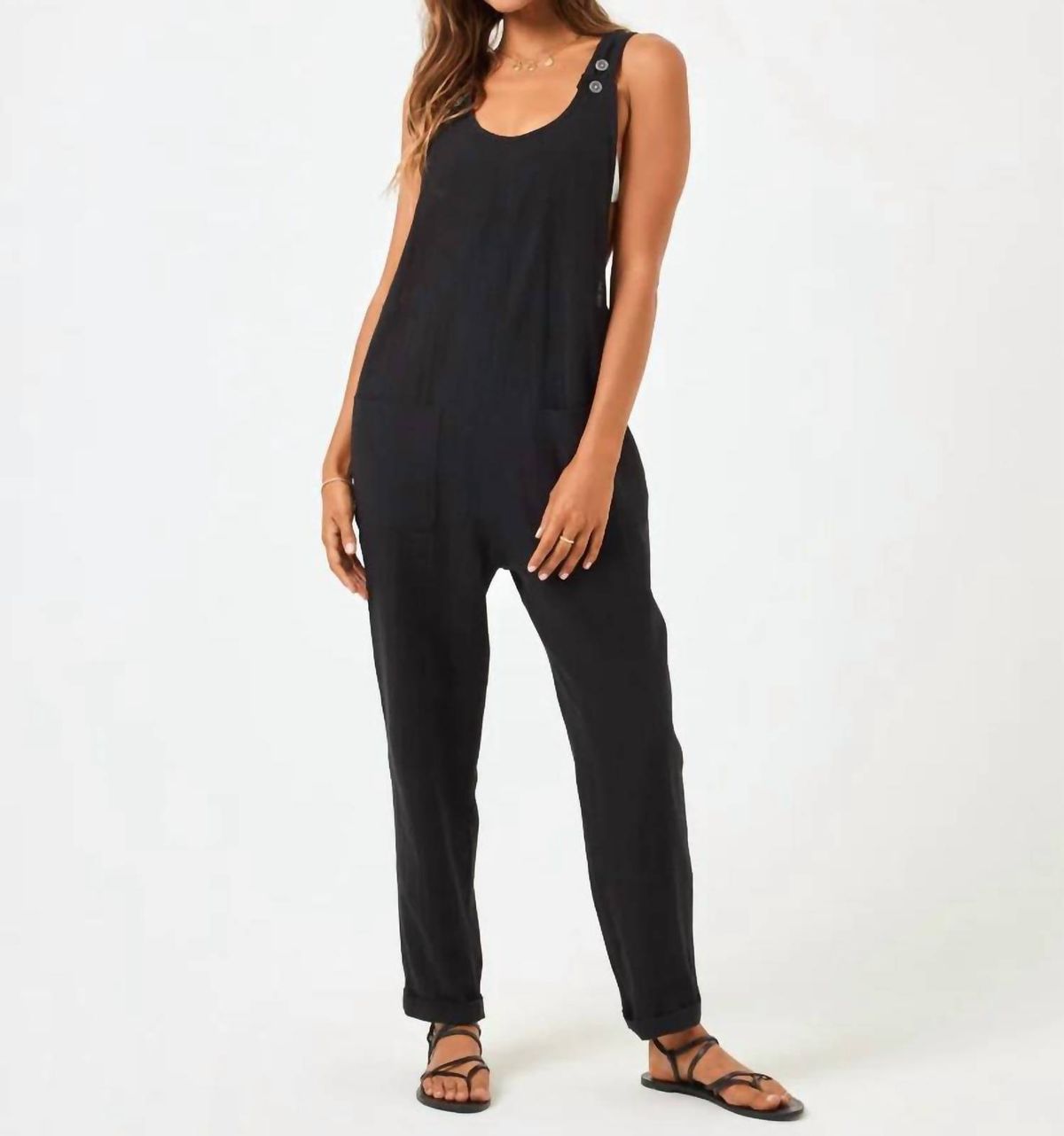 Style 1-4014327862-70 L*SPACE Size XS Black Formal Jumpsuit on Queenly