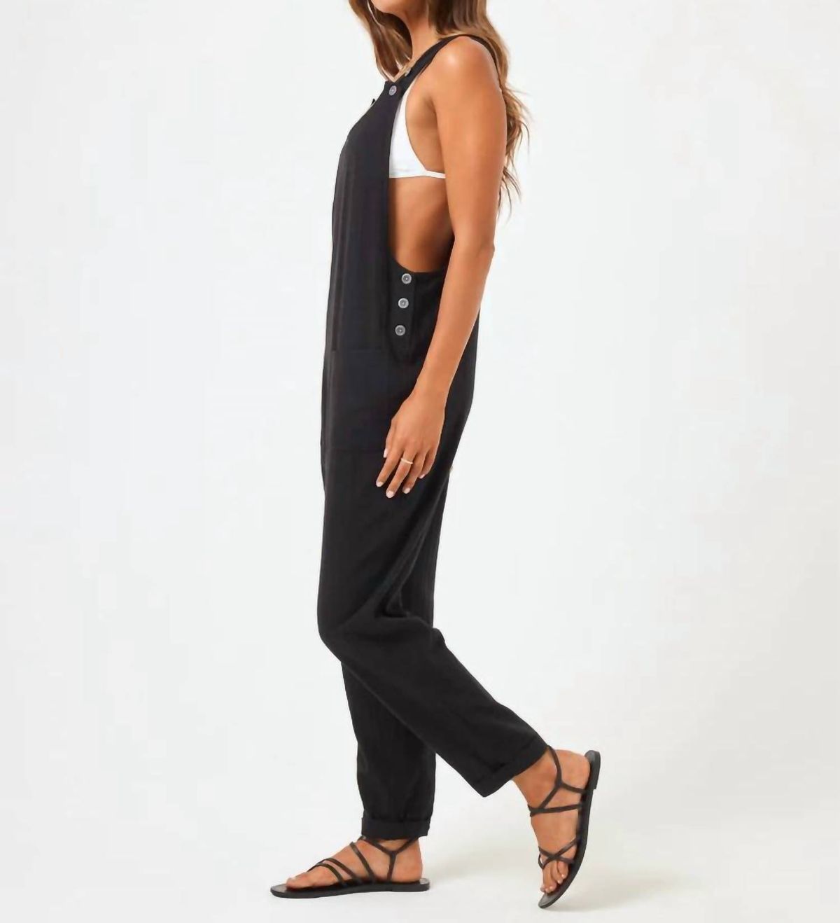 Style 1-4014327862-70 L*SPACE Size XS Black Formal Jumpsuit on Queenly