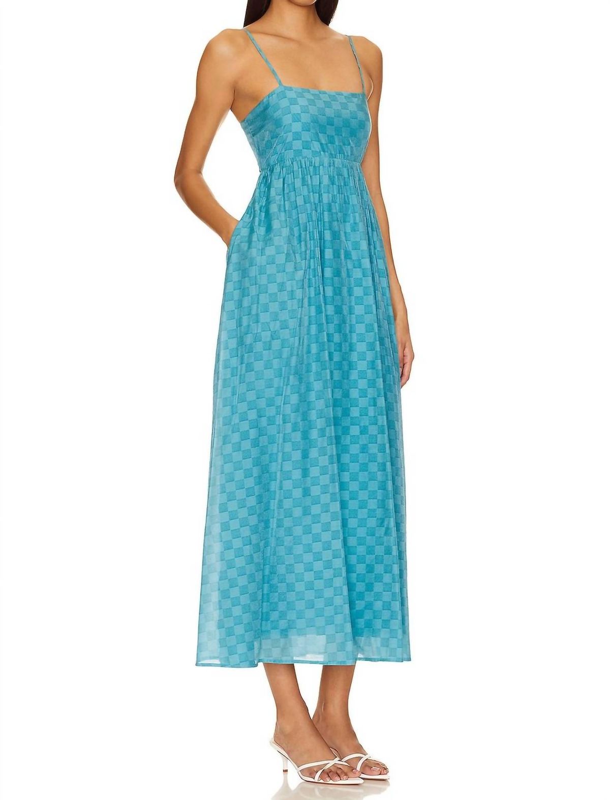 Style 1-2376478354-149 MINKPINK Size L Green Floor Length Maxi on Queenly