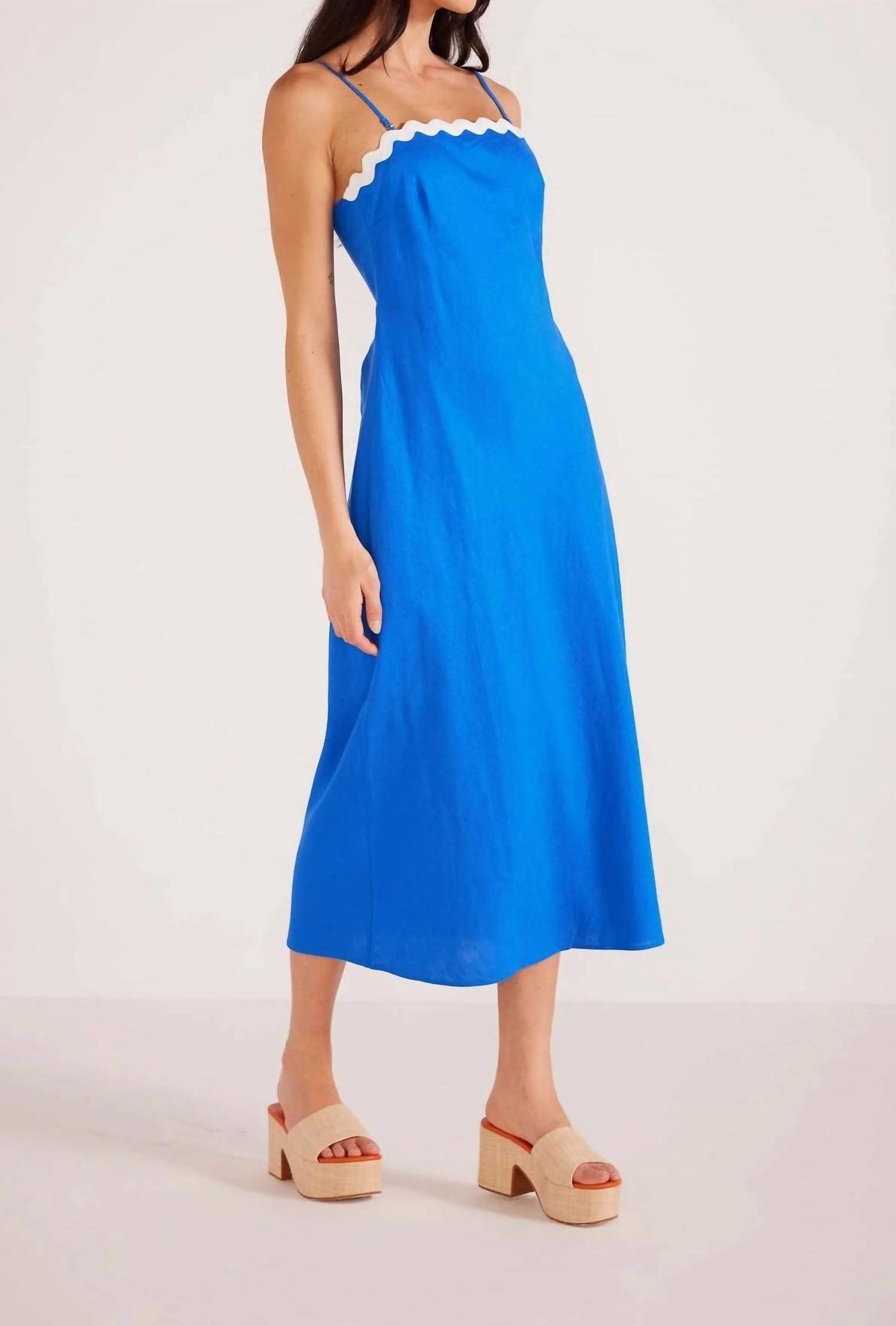 Style 1-2460354100-149 MINKPINK Size L Royal Blue Cocktail Dress on Queenly