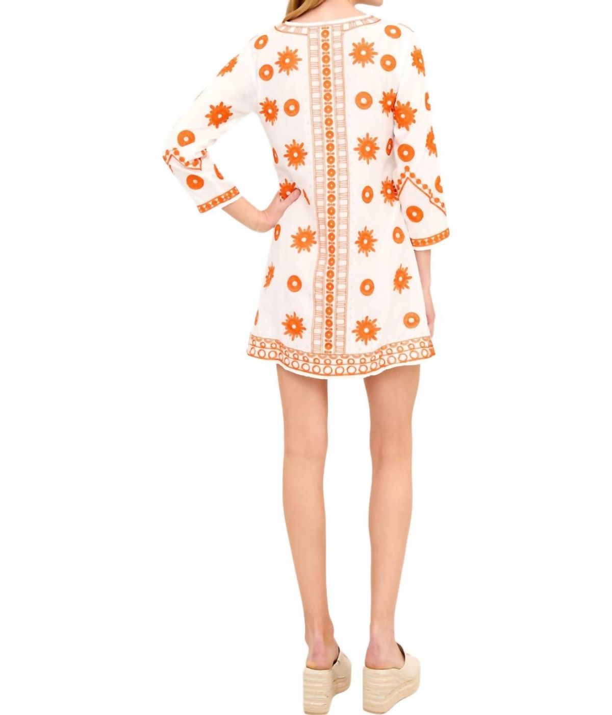 Style 1-300093046-149 HIHO Size L Orange Cocktail Dress on Queenly