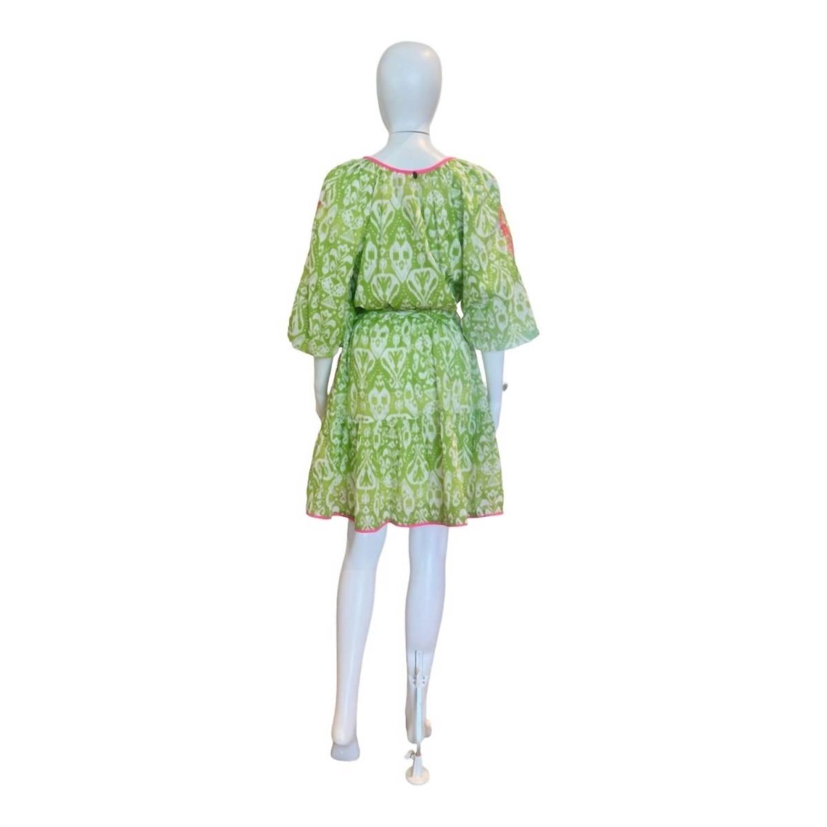 Style 1-1582777631-149 Place du Soleil Size L Long Sleeve Green Cocktail Dress on Queenly