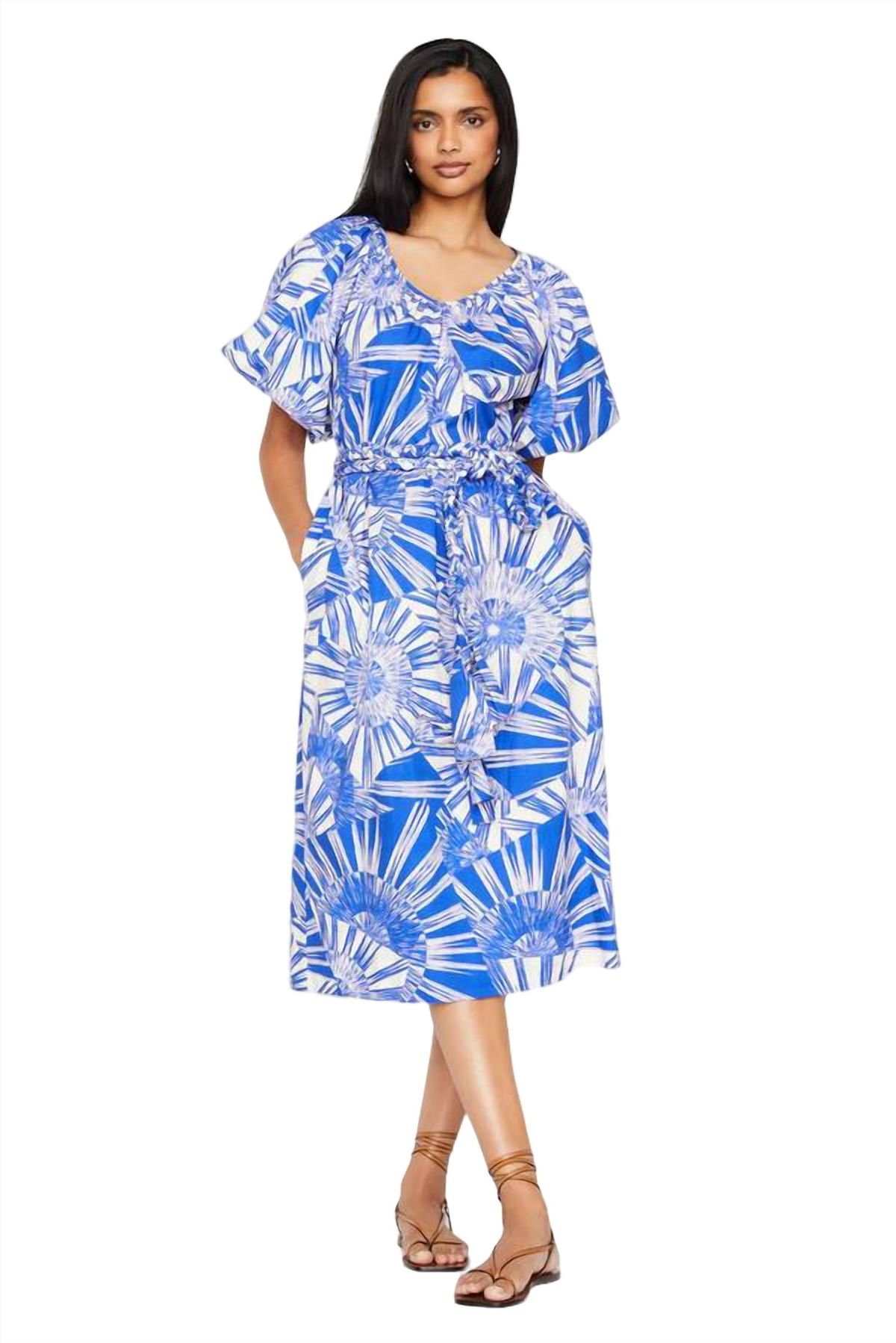 Style 1-2234351066-74 Marie Oliver Size S Blue Cocktail Dress on Queenly