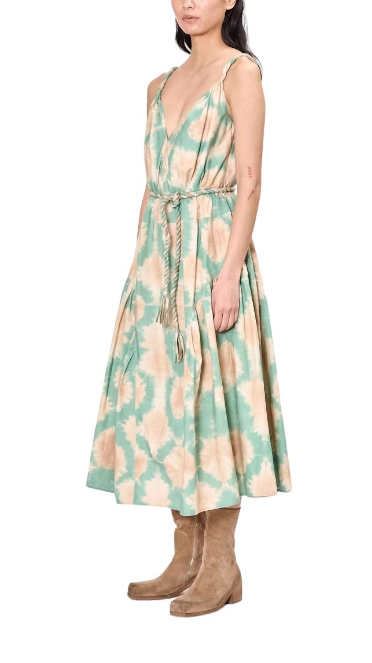 Style 1-643254634-5 Ulla Johnson Size 0 Green Cocktail Dress on Queenly