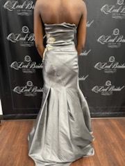 Size 00 Silver Mermaid Dress on Queenly