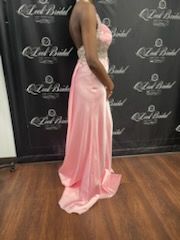 Size 2 Pink Side Slit Dress on Queenly