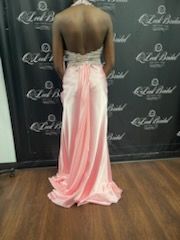 Size 2 Pink Side Slit Dress on Queenly