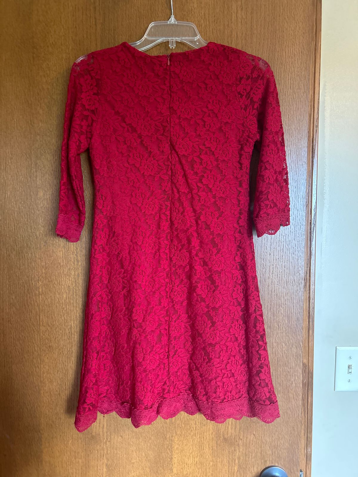 April Girl Size S Red Cocktail Dress on Queenly