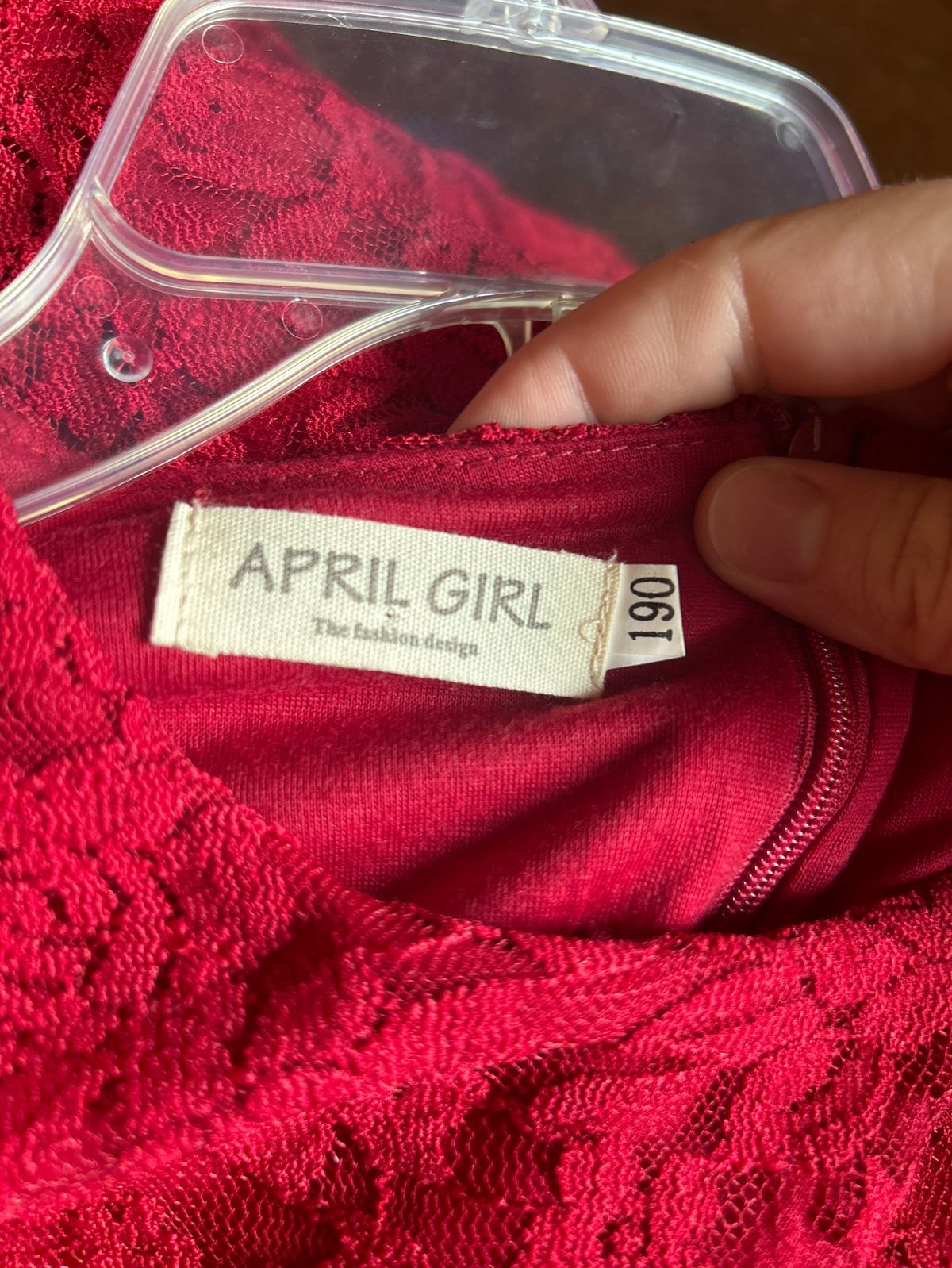 April Girl Size S Red Cocktail Dress on Queenly