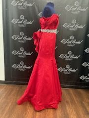 Size 2 Red Mermaid Dress on Queenly