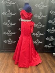 Size 2 Red Mermaid Dress on Queenly