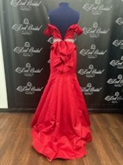 Size 2 Red Mermaid Dress on Queenly