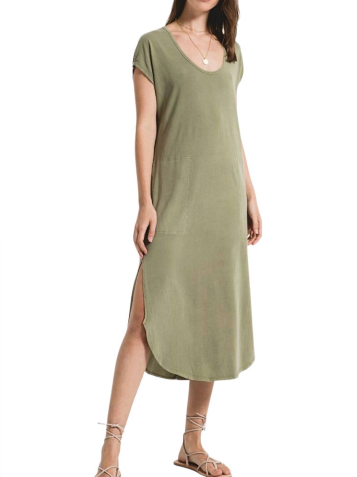 Style 1-1160452998-70 Z Supply Size XS Green Cocktail Dress on Queenly