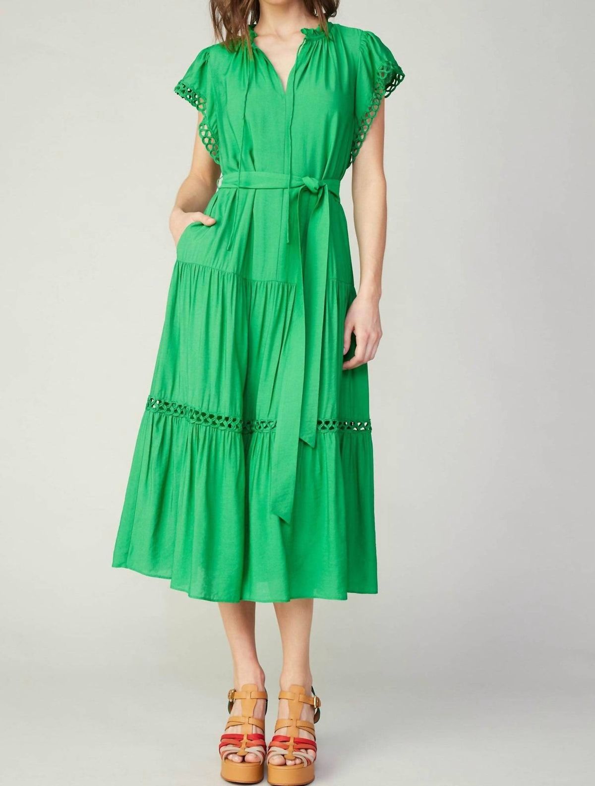 Style 1-4056970114-70 current air Size XS Emerald Green Cocktail Dress on Queenly