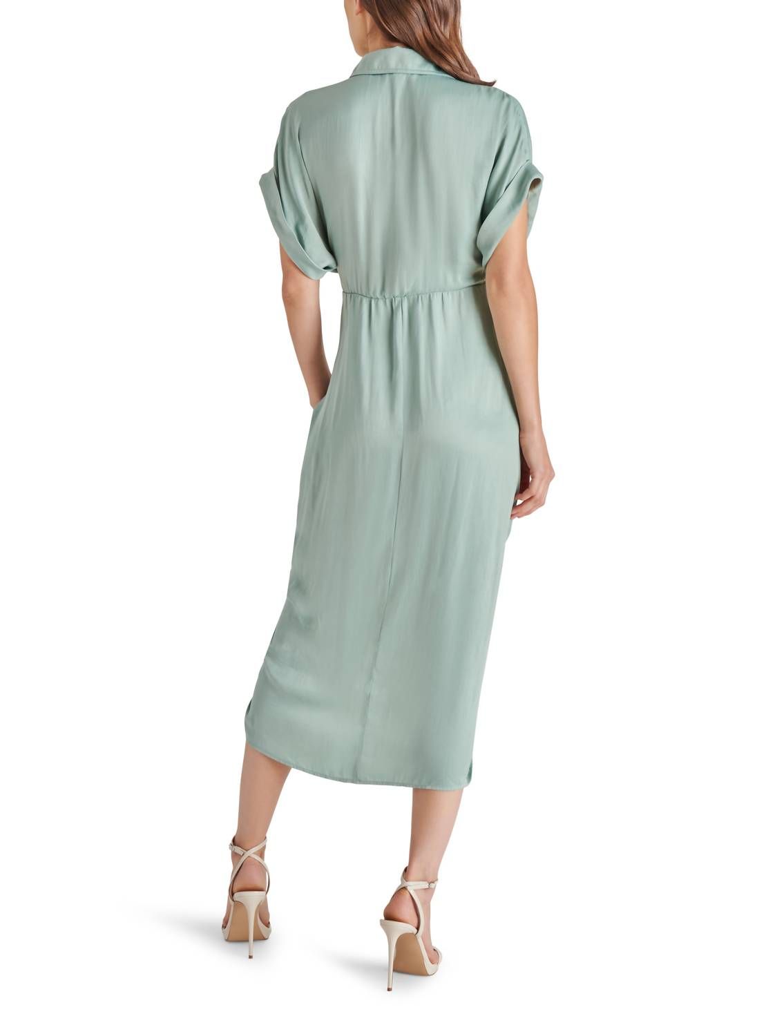 Style 1-3310400862-1901 STEVE MADDEN Size 6 Green Cocktail Dress on Queenly