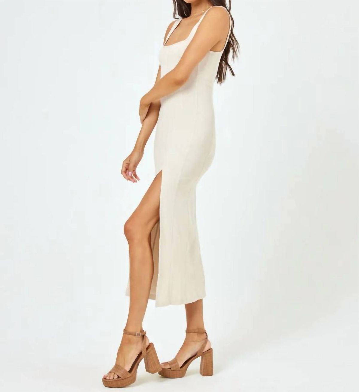 Style 1-3456671613-149 L*SPACE Size L White Cocktail Dress on Queenly