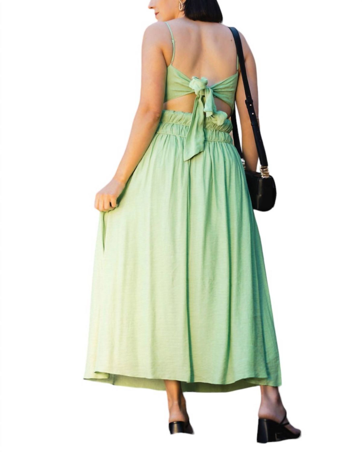 Style 1-3302780082-149 ASTR Size L Green Cocktail Dress on Queenly