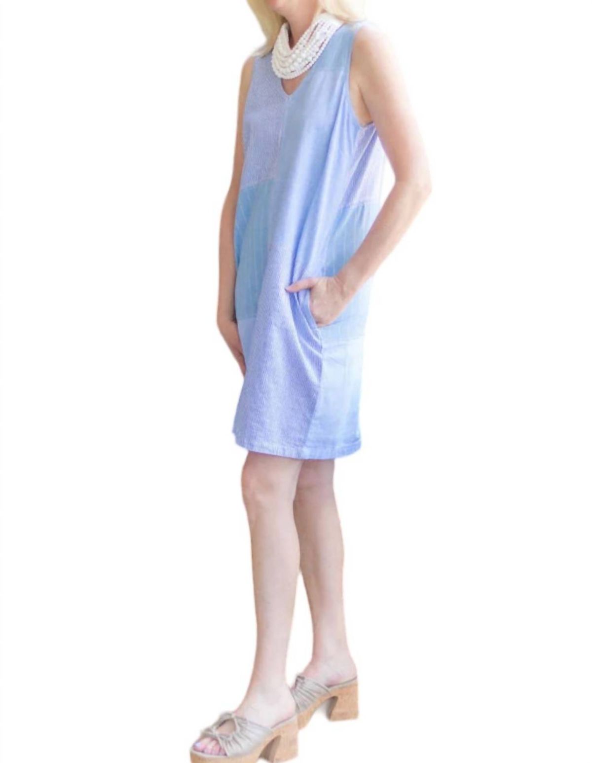 Style 1-3996887174-70 Pure Amici Size XS Blue Cocktail Dress on Queenly