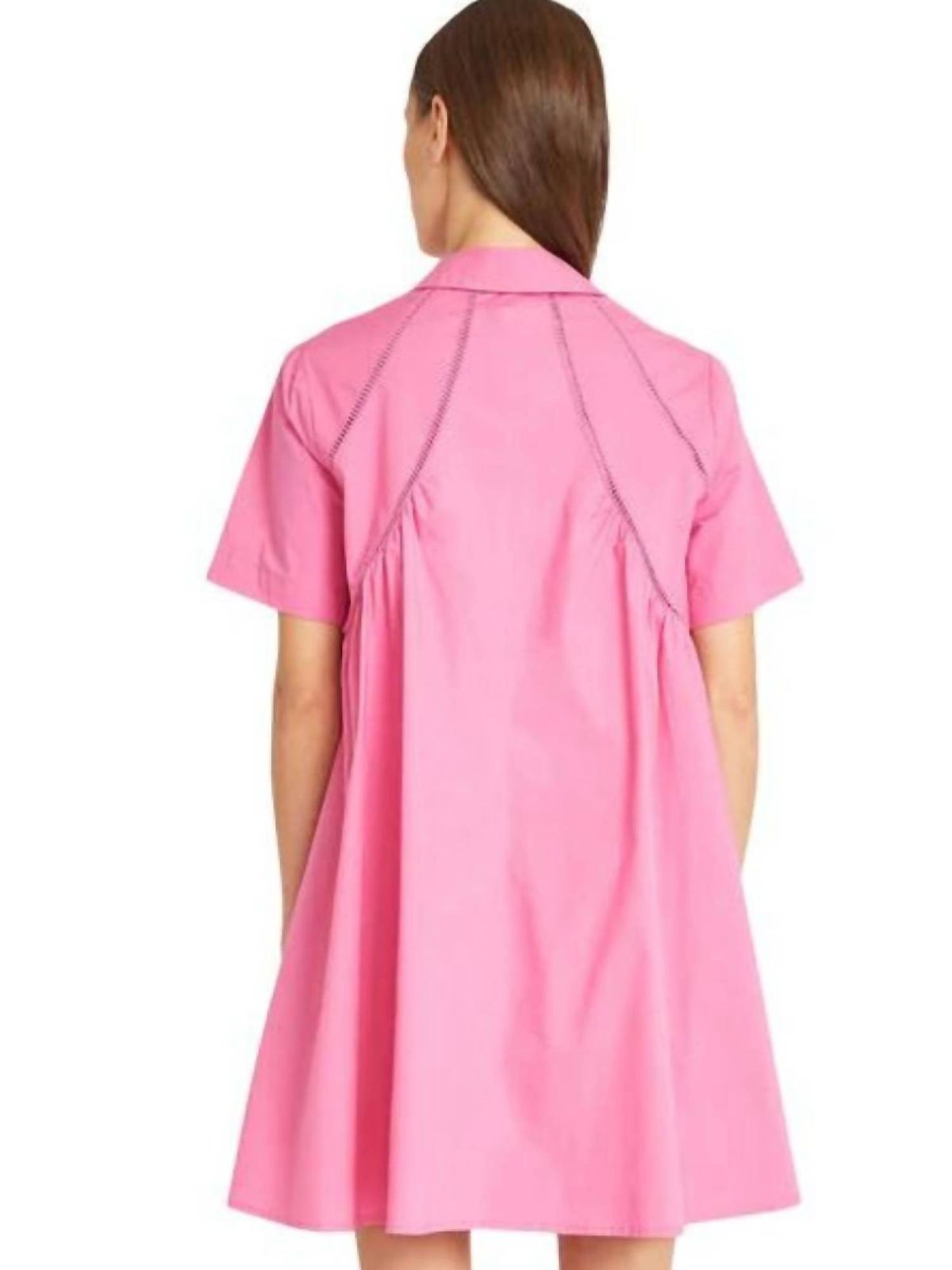 Style 1-920502442-425 Donna Morgan Size 8 High Neck Pink Cocktail Dress on Queenly