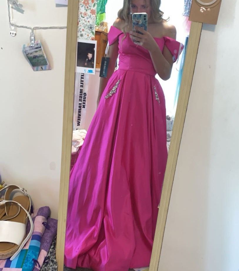 Sherri Hill Size 0 Prom Pink Ball Gown on Queenly