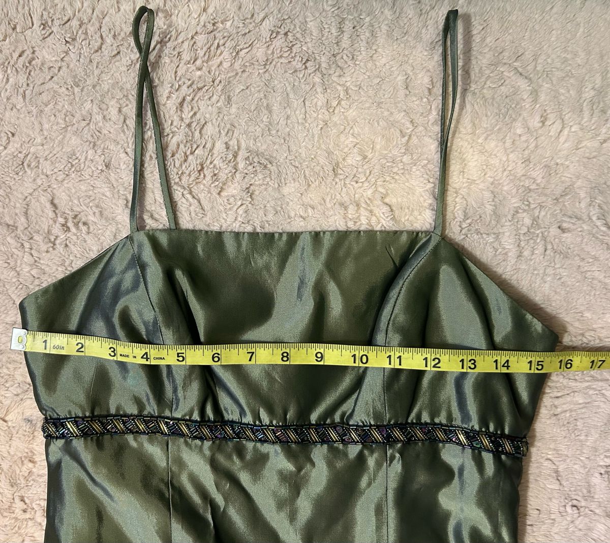 Alfred Angelo Size 8 Green A-line Dress on Queenly