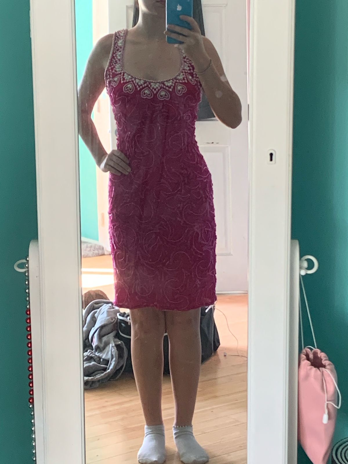 Impression Size XS Prom Pink Cocktail Dress on Queenly