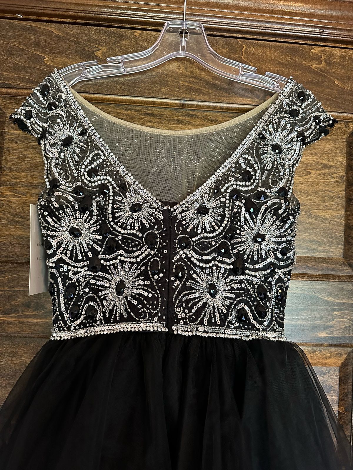 Sherri Hill Size 4 Homecoming Black Cocktail Dress on Queenly