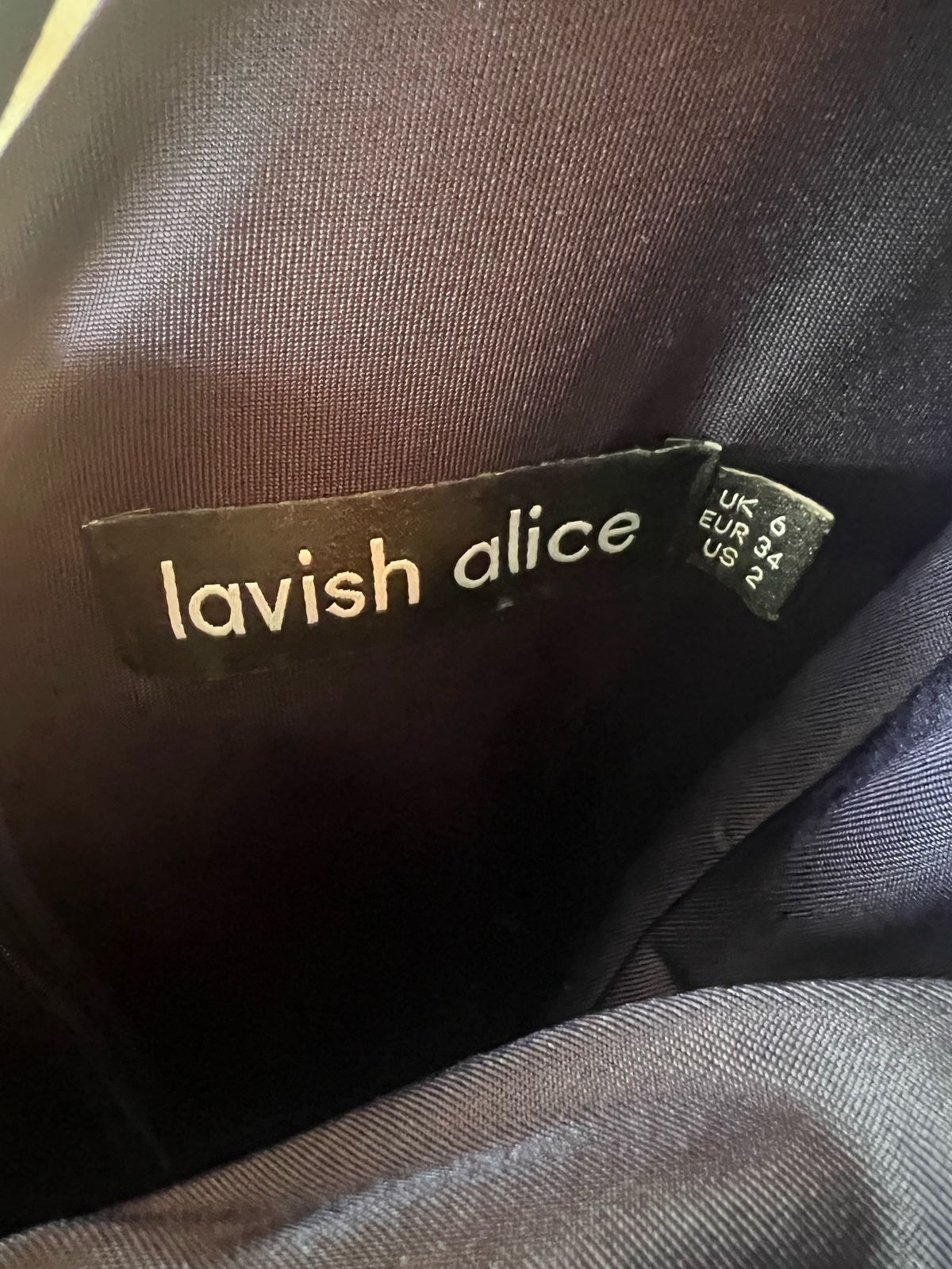 Lavish Alice Size 2 Pageant Interview One Shoulder Navy Blue Cocktail Dress on Queenly