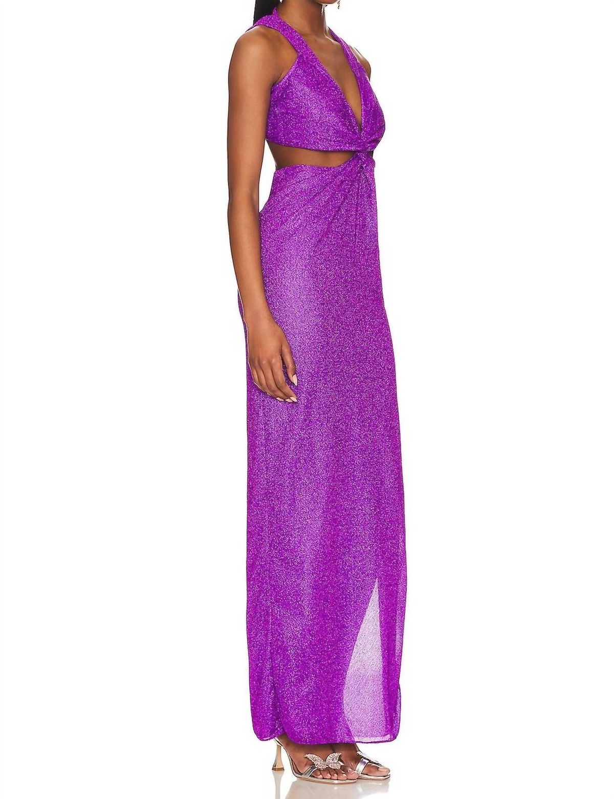 Style 1-2451034107-892 BAOBAB Size M Purple Floor Length Maxi on Queenly