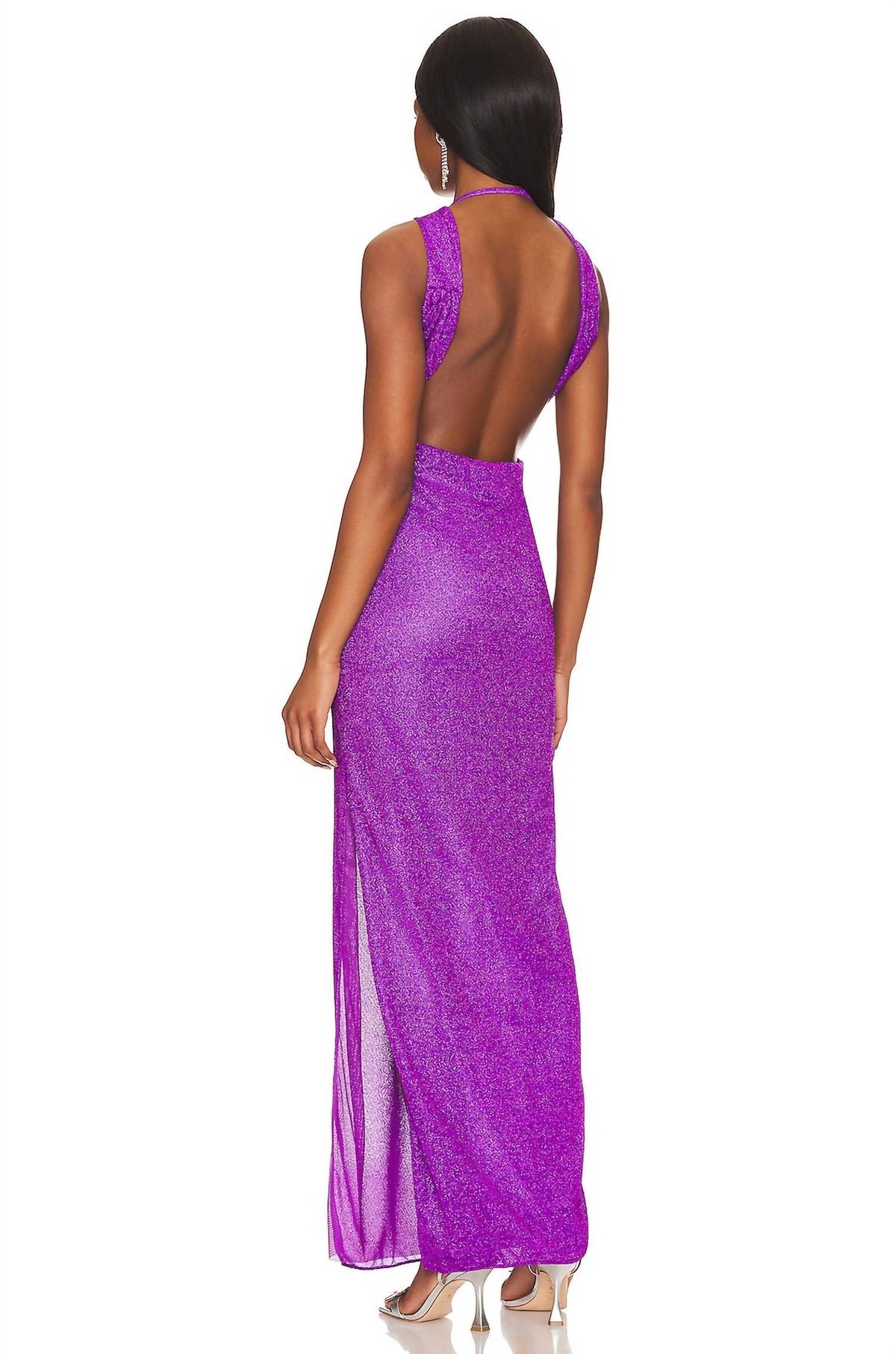 Style 1-2451034107-892 BAOBAB Size M Purple Floor Length Maxi on Queenly